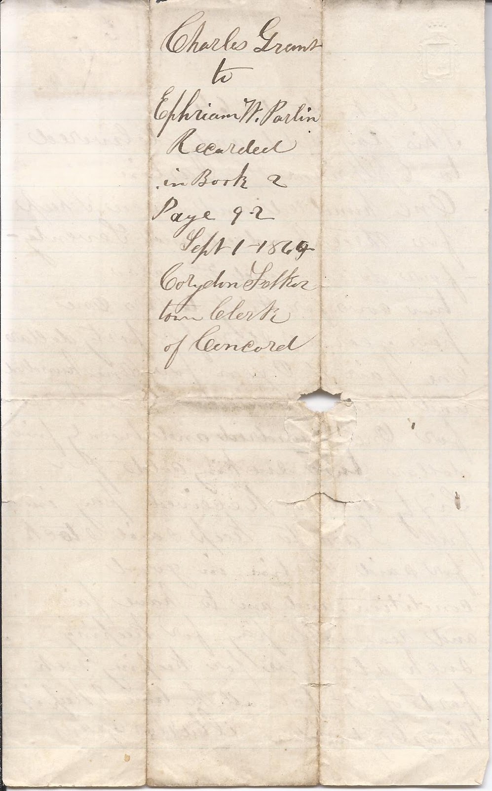 Heirlooms Reunited: 1864 Handwritten Document regarding Charles Grant ...