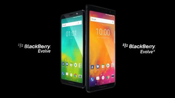 BlackBerry Evolve dan BlackBerry Evolve X
