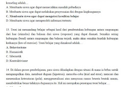 Soal Ukg Kelas Tinggi Dan Kunci Jawaban Panduandapodik Id