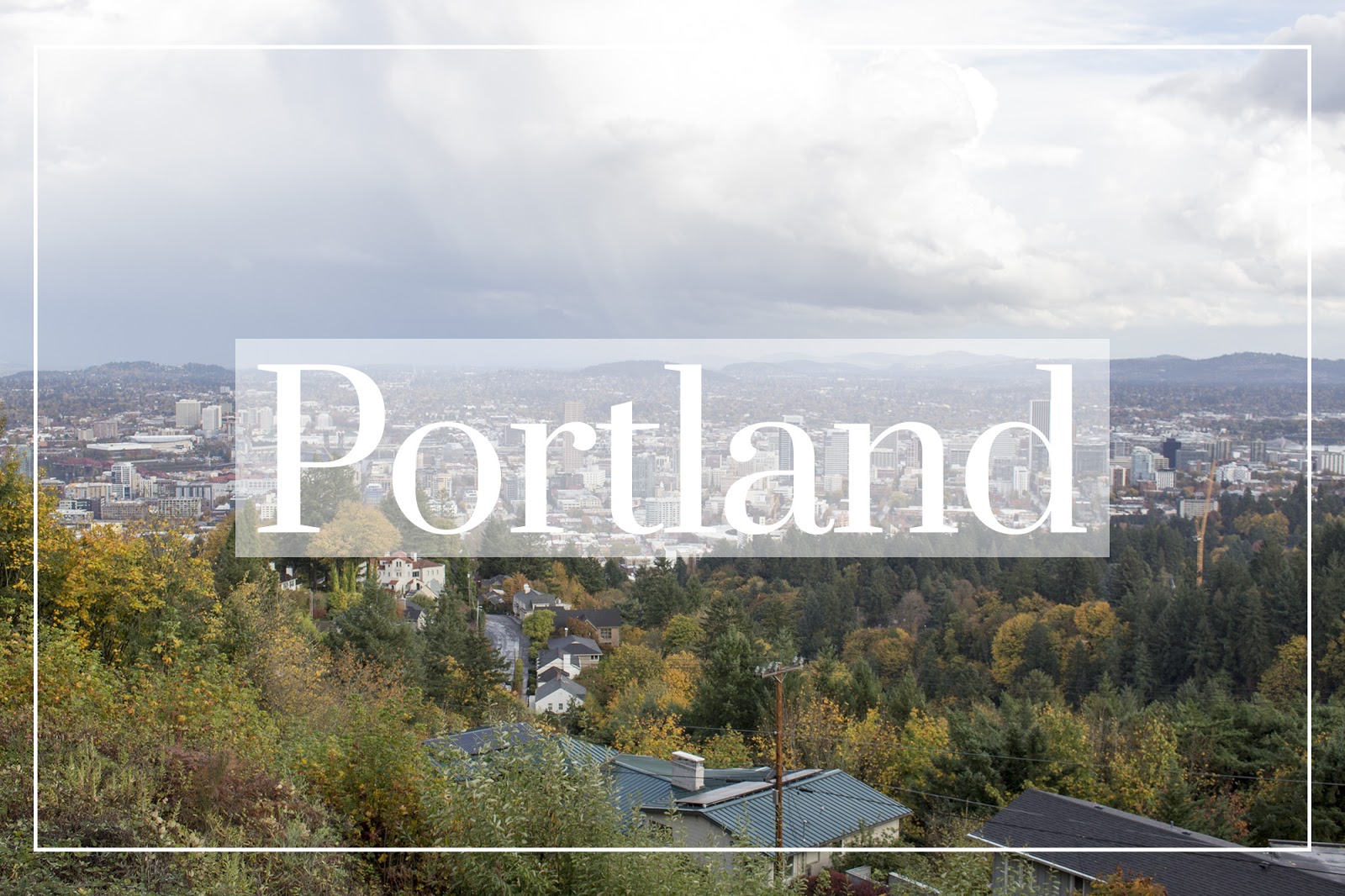 City guide voyage Portland USA