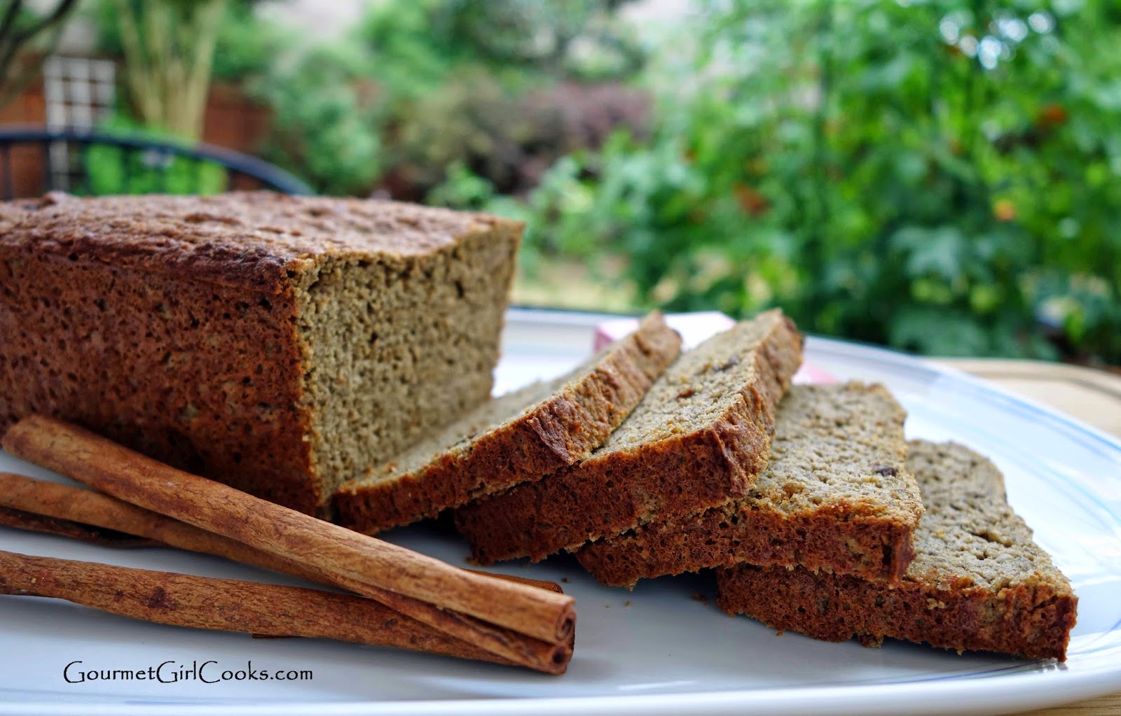 Gourmet Girl Cooks Cinnamon Raisin Bread Low Carb & Grain Free