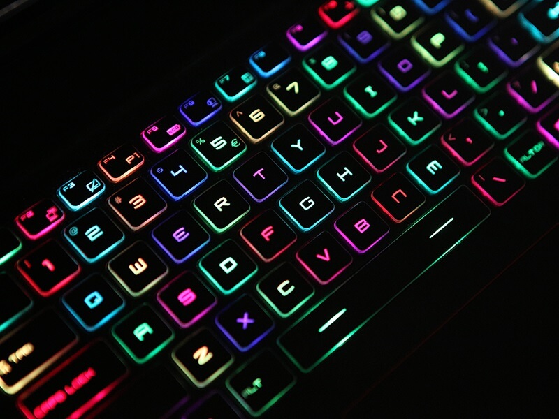 MSI GE73 Raider 8RF Per Key RGB Keyboard