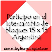 Intercambio bloques 15x15 Argentina
