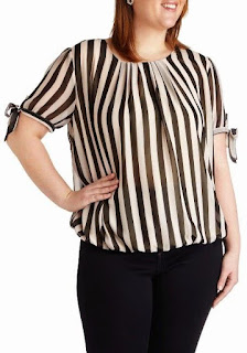 2 patrones gratis: blusa y vestido con diseño a rayas - yo elijo Coser