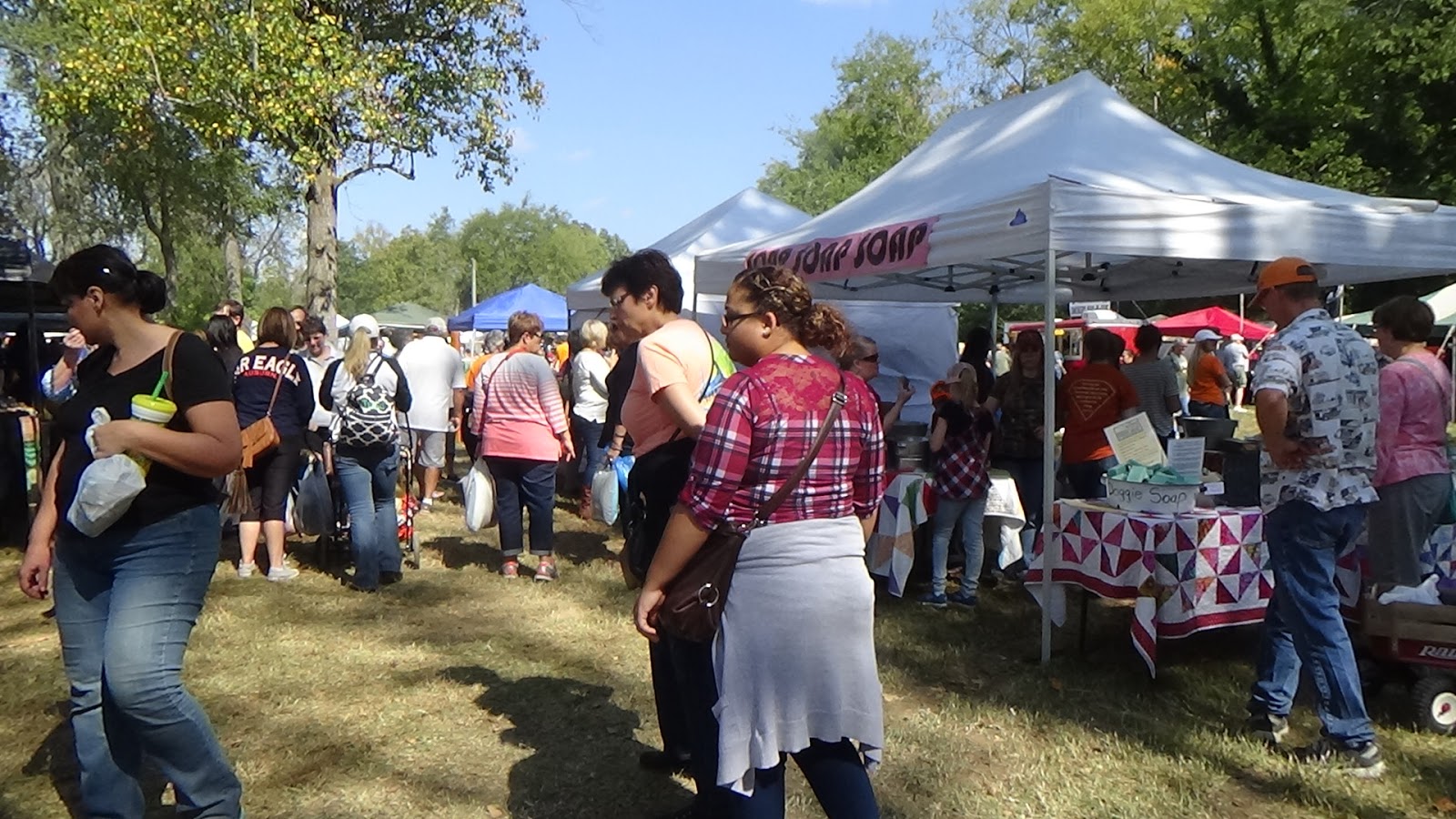 In My Painted Garden 2016 Maple St b School Bell Buckle TN