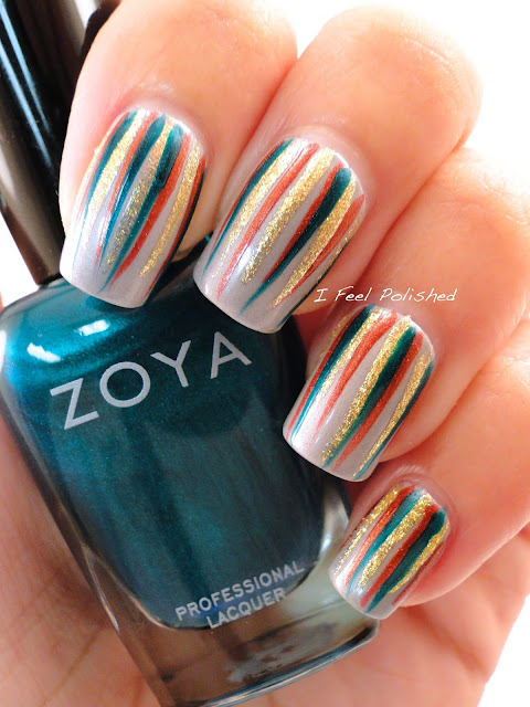 Waterfall Nail Art Tutorial