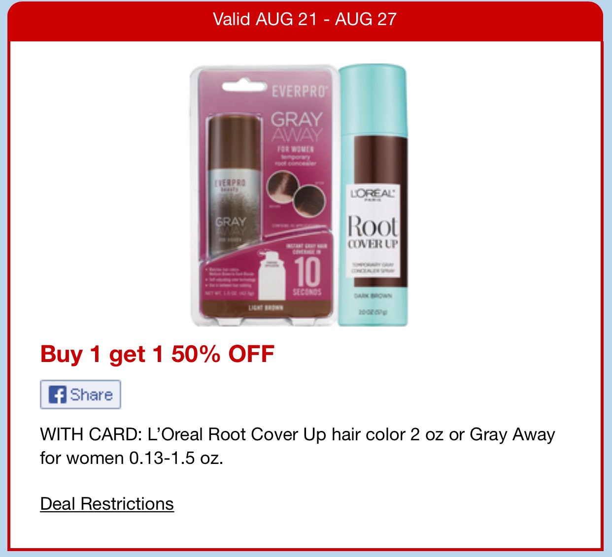 Swatch That CVS Beauty Deals Valid from August 21 to August 27, 2016