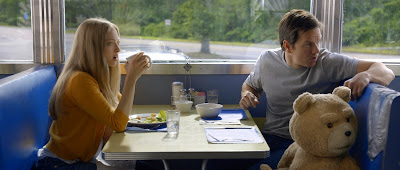 Image of Amanda Seyfried and Mark Wahlberg in Ted 2