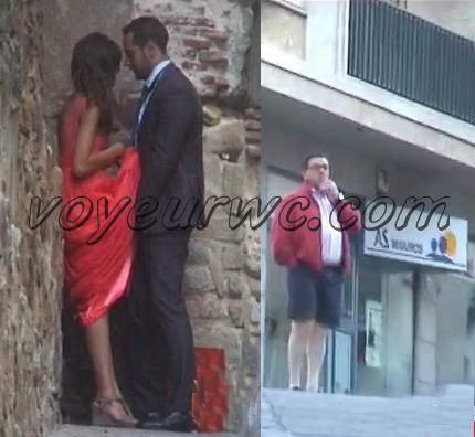 Hidden cam сouple have sex on the street in Spanish. Spy cam couple fuck in the bushes. (The Galician Day 16)