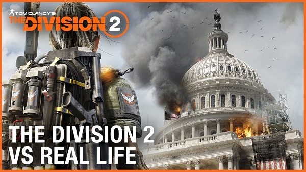 شاهد بالفيديو مقارنة مدينة واشنطن داخل لعبة The Division 2 والواقع