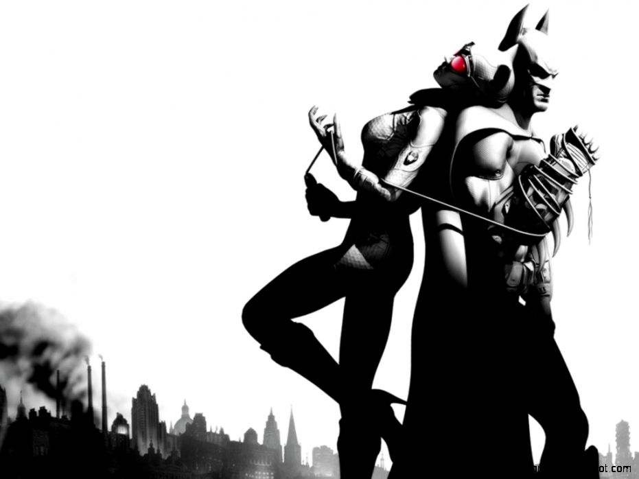 Arkham City Batman Catwoman Wallpaper Wallpapers Quality
