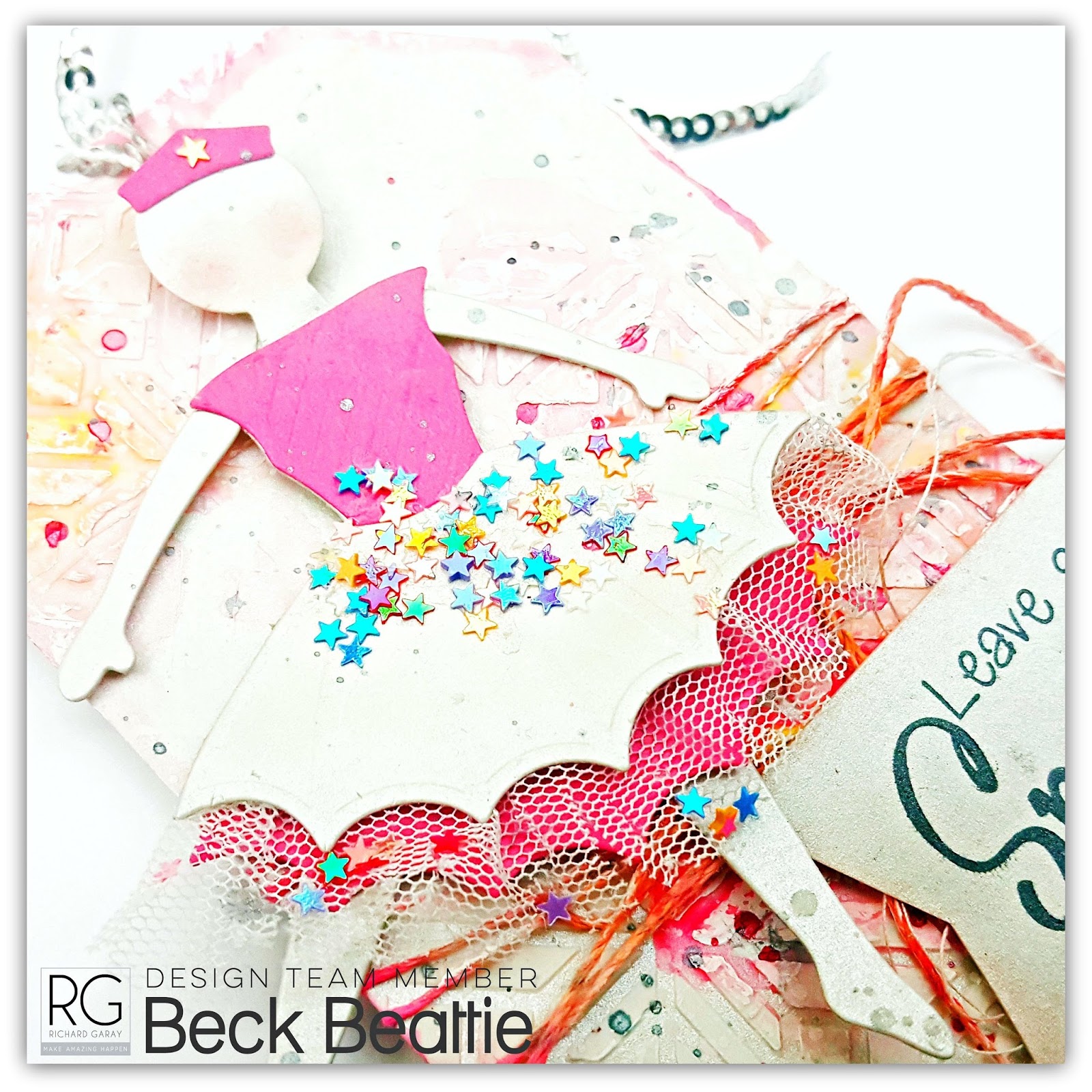 Beck BT Mixed media fun with RG Media Venture collection