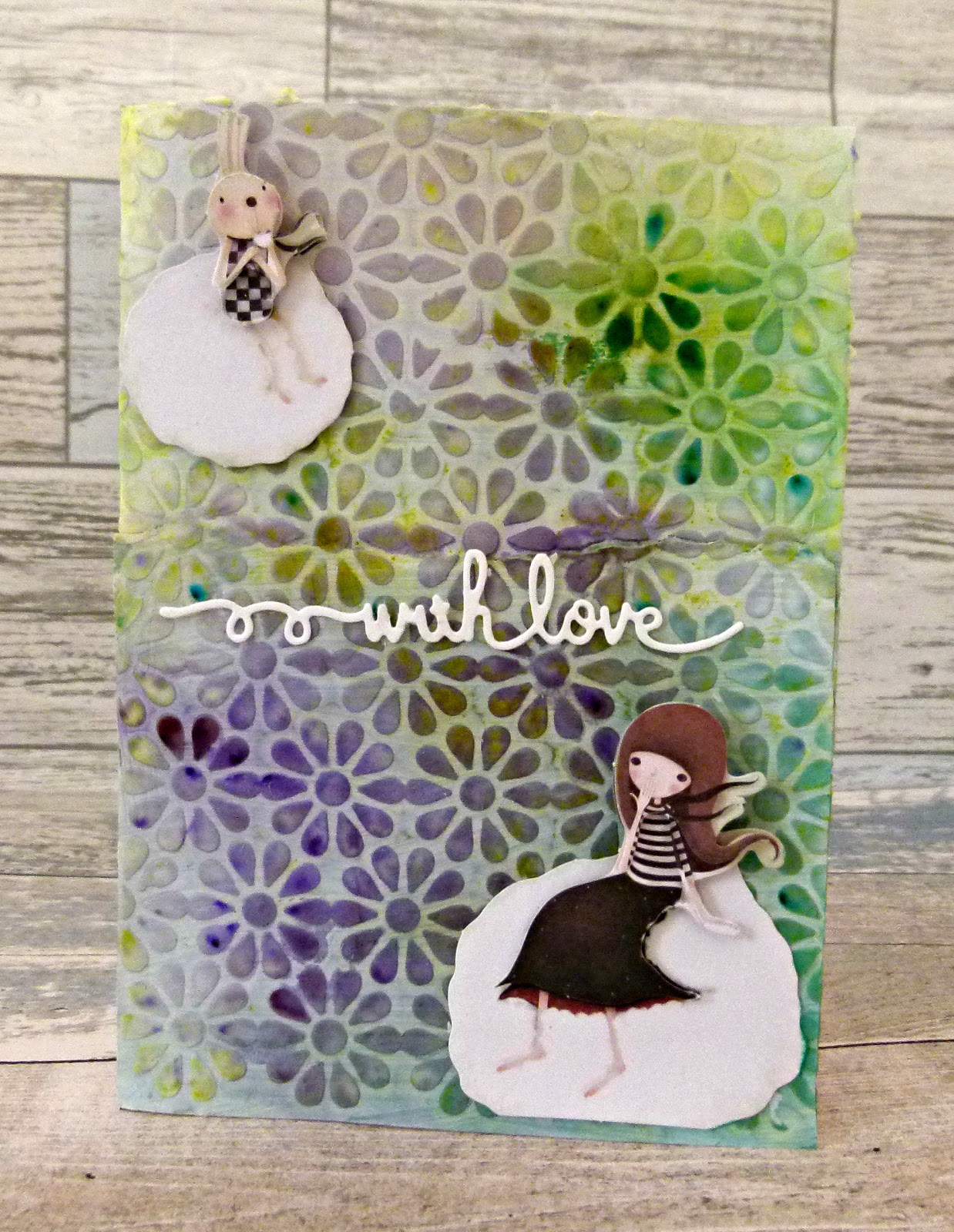 How To Create Adorable Kori Kumi Mixed Media Cards Life in a Snapshot
