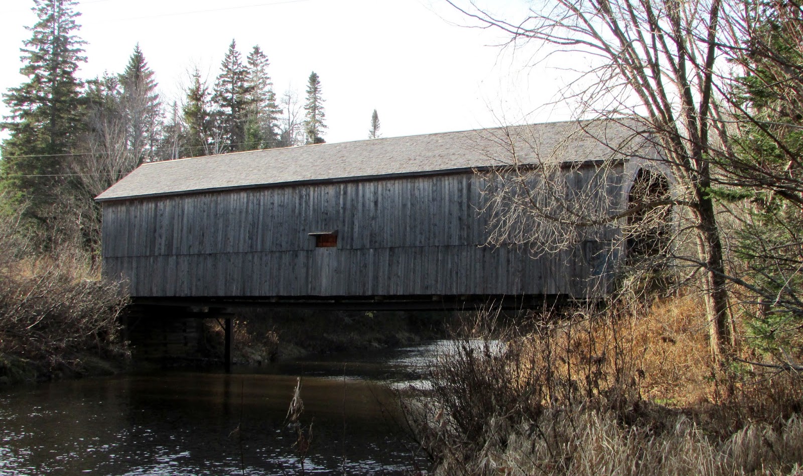 New Brunswick's Covered Bridges Shediac River No.4 (Joshua Gallant)