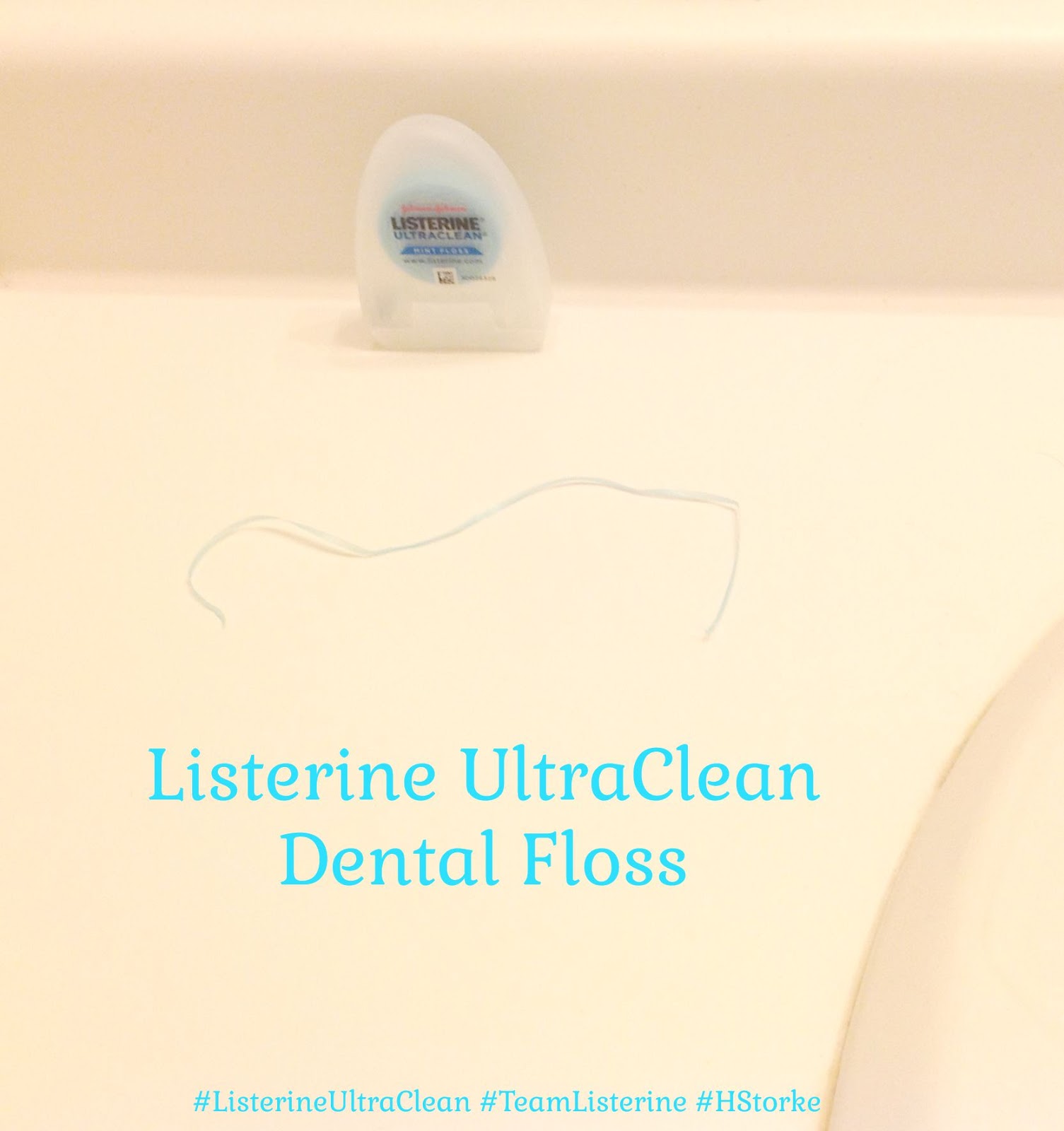 Listerine UltraClean Mint Dental Floss Sampling & Review Pinkabellabella