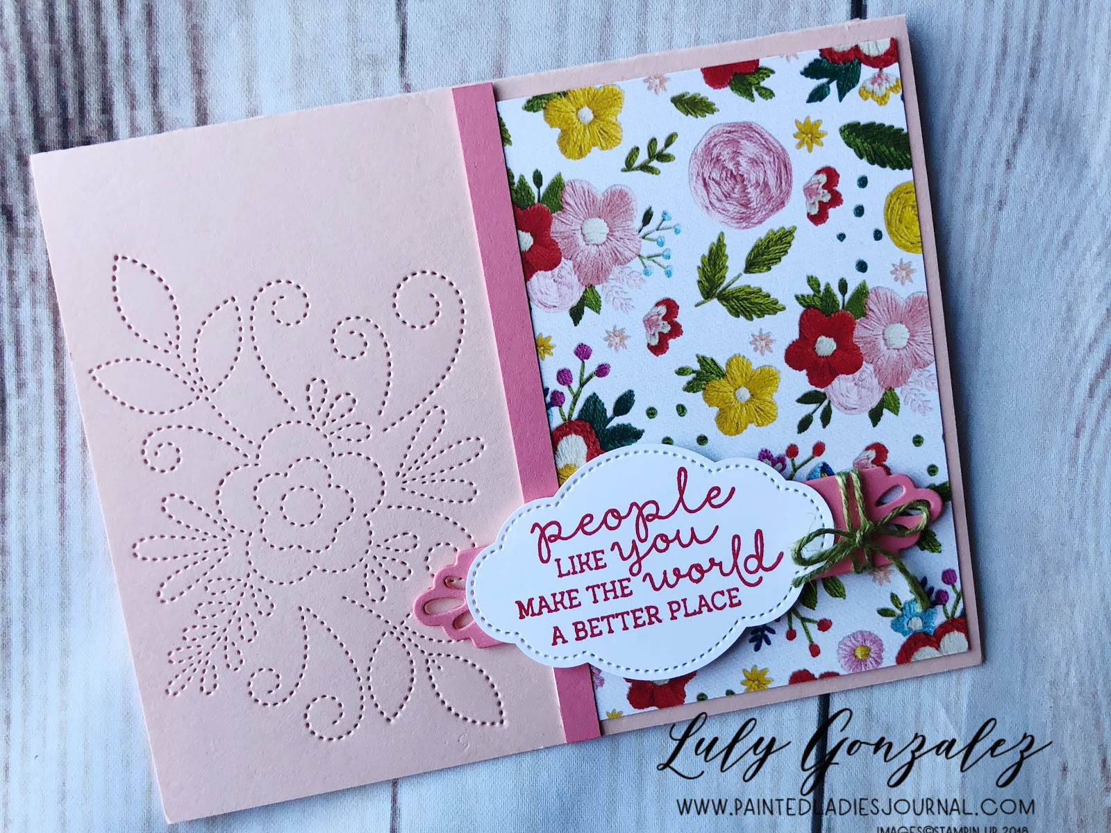 Painted Ladies Journal Needlepoint Nook