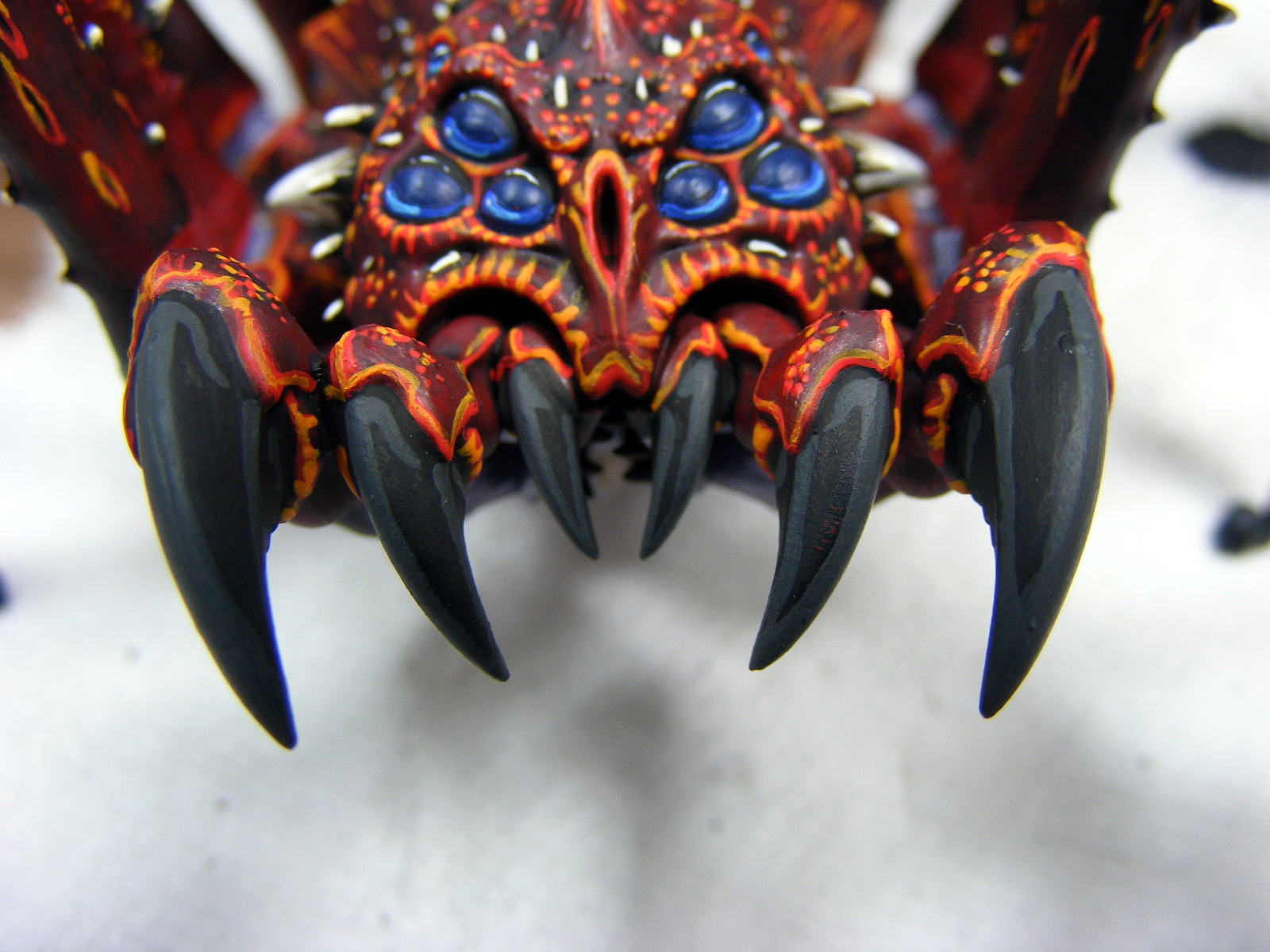 Evil Bob's Miniature Painting Along Came a Spider Part 3 GW Arachnarok