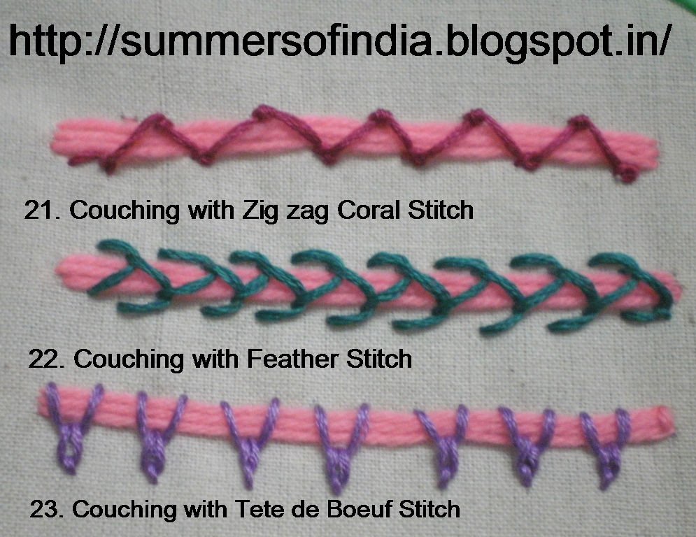 SummersofIndia Couching Stitches2
