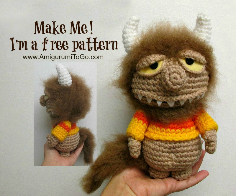 Unnamed Crochet Monster Pattern With Video