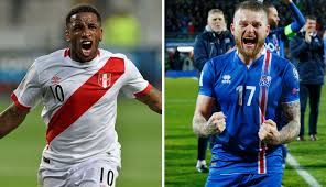 Islandia vs Perú en partido amistoso internacional