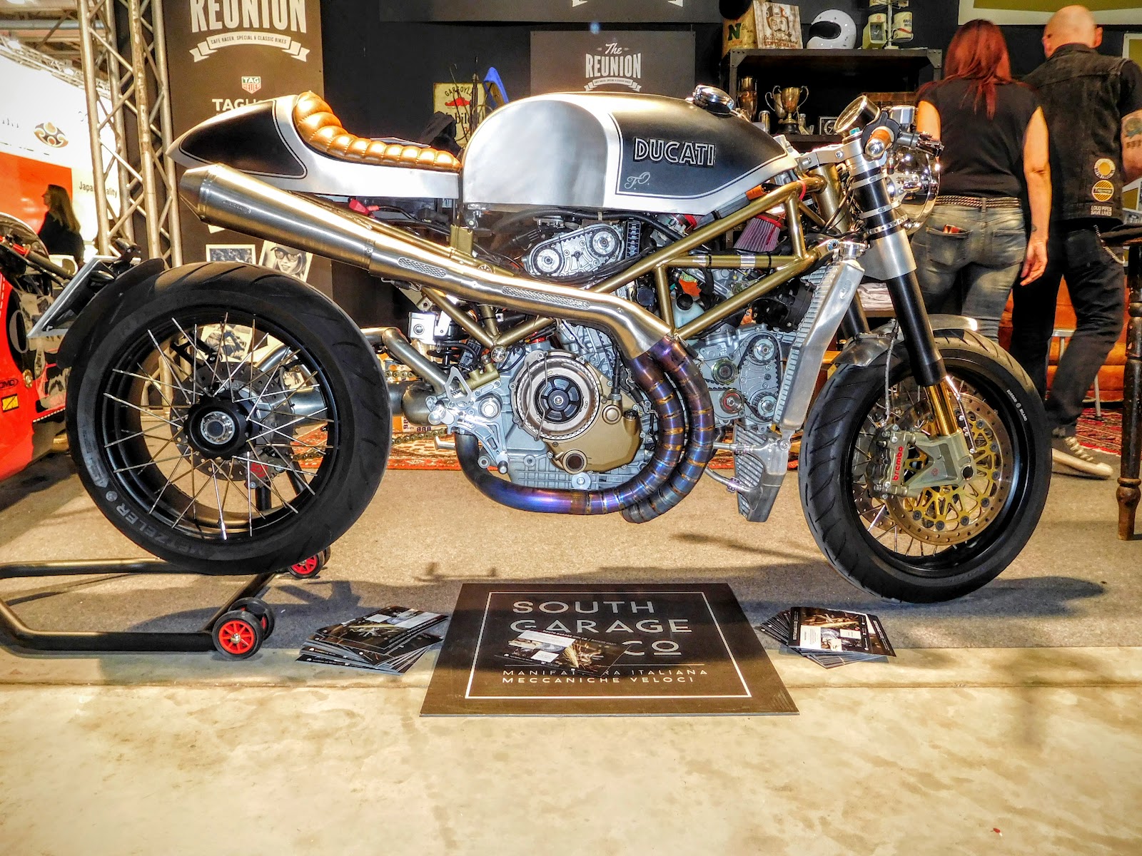 NYDucati: Custom Ducati Cafe Racer shot by Tigh Loughhead