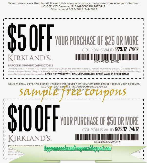 Free Promo Codes and Coupons 2023 Kirklands Coupons