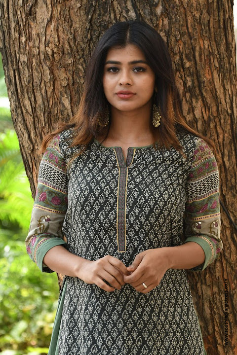 Hebah Patel at Angel Movie Press Meet