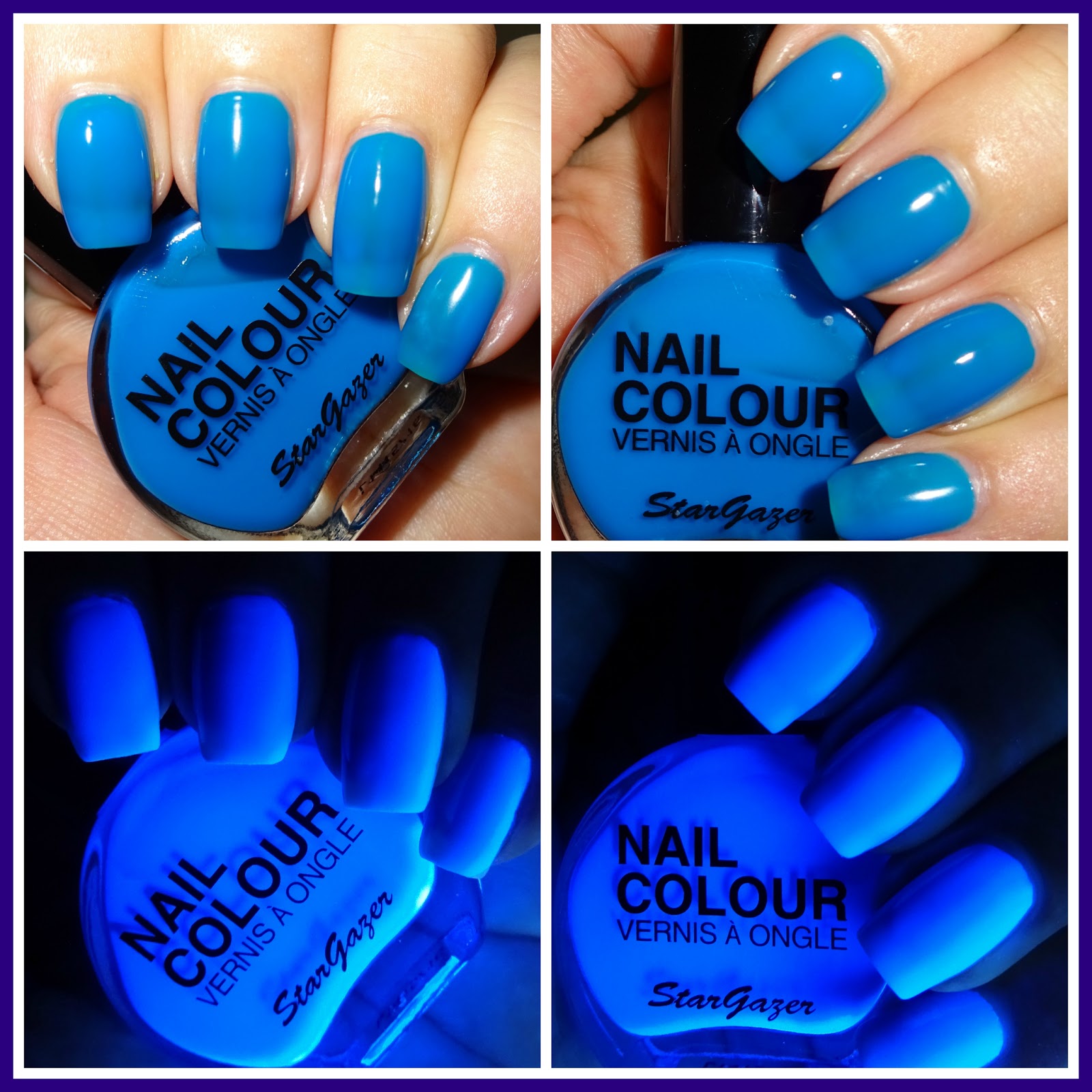 Wendy's Delights Stargazer Neon Blue Nail Polish