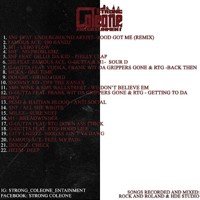 Strong Coleone Ent.- "The Godfatha" Mixtape Vol.1 | @StrongColeone / www.hiphopondeck.com