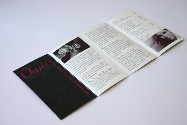 Salon Brochure Design