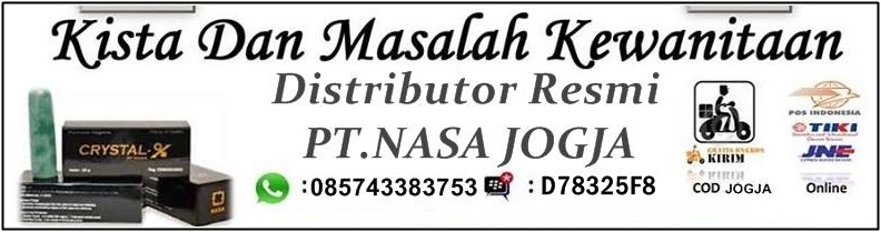 Distributor Resmi Crystal X Asli PT. NASA YOGYAKARTA