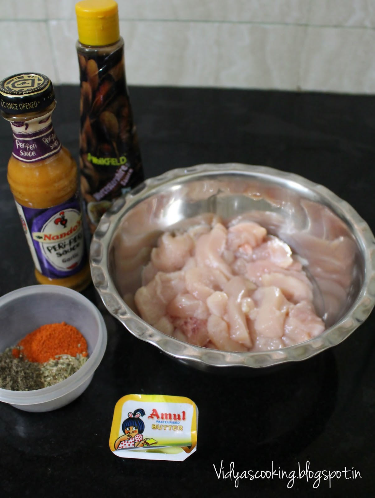 Nando's Peri Chicken Caesar Salad Recipe