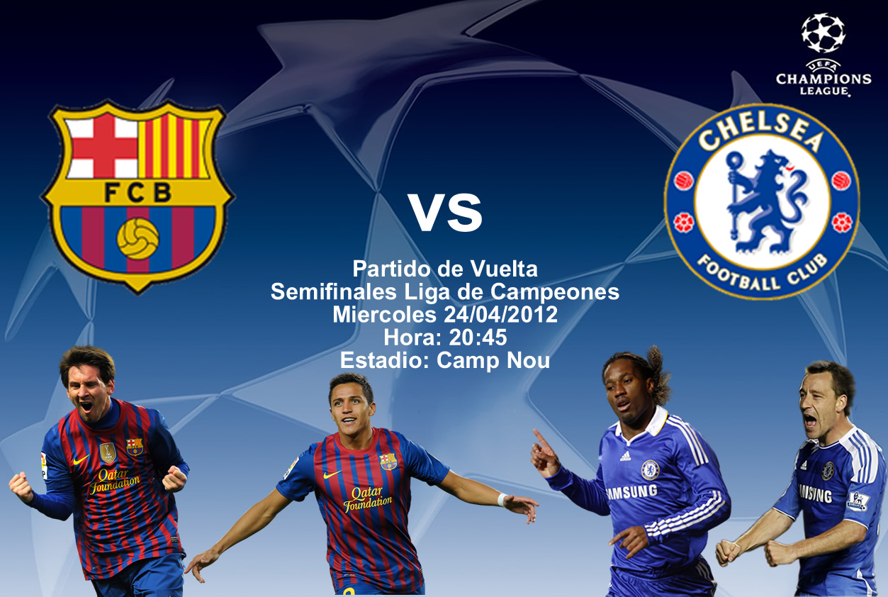 "EL DEPORTE NOS UNIO" Transmisión del Juego Barcelona vs Chelsea