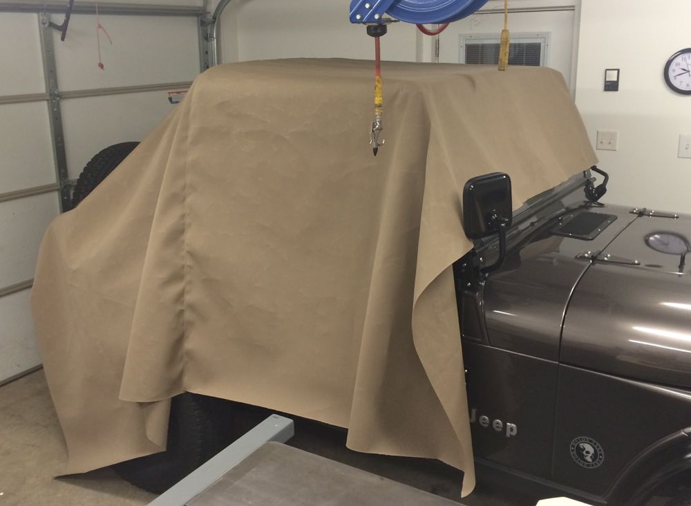 1986 Jeep CJ7 Restoration CJ7 Cab Cover