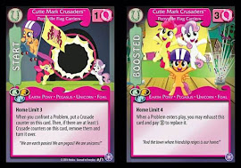 My Little Pony Cutie Mark Crusaders, Ponyville Flag Carriers The Crystal Games CCG Card