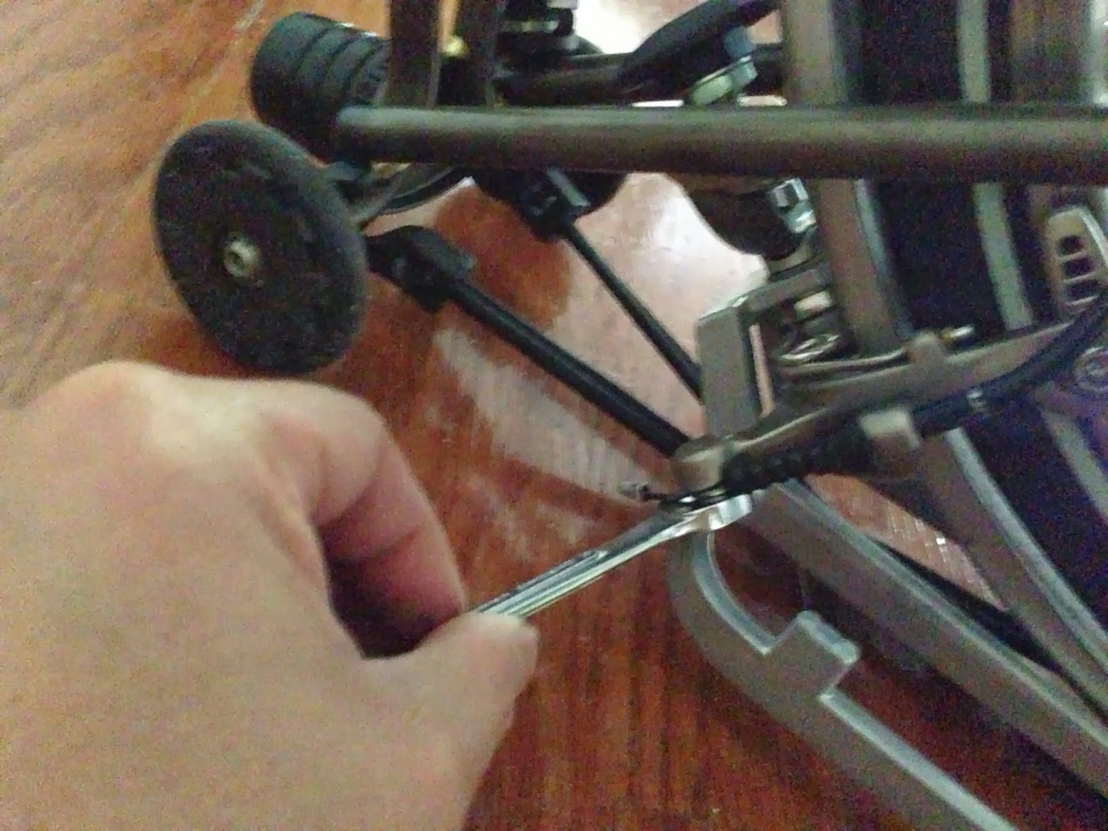 The Dirty Brompton Installation of 2013 Brompton brake levers
