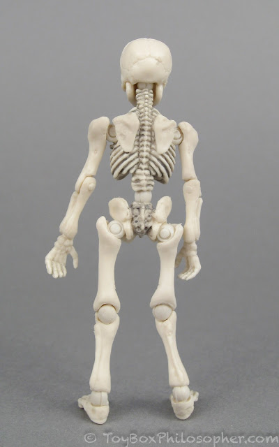 12 Re-Ment Miniature Pose Skeleton Human 03 rement Human Glow-in-the-Dark RARE 