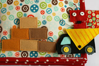 construction quiet book