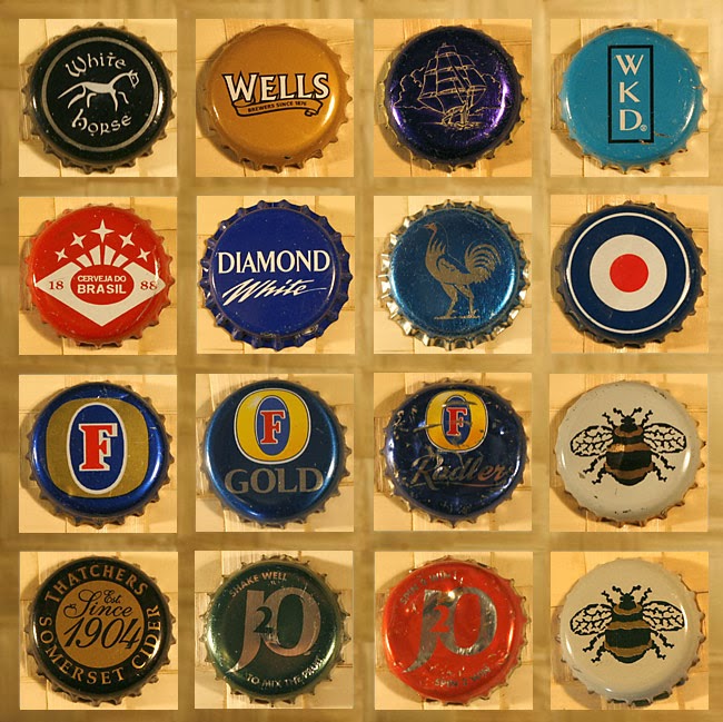 Bottle Caps Collection Crown Caps Bottle Tops Beer Caps Kapsle Piwne UK