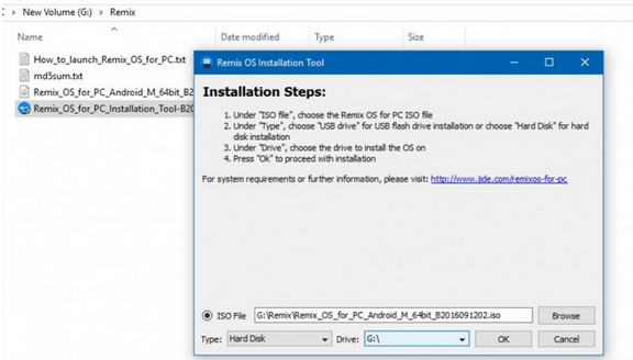 remix os installation tool exe download remix os installation tool exe download
