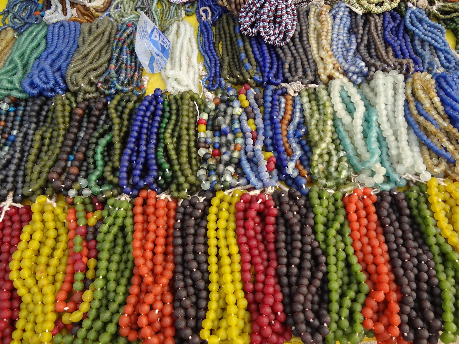 BarbaraEllen Shop Local. Think Global. Traditional Glass Beads from Ghana.