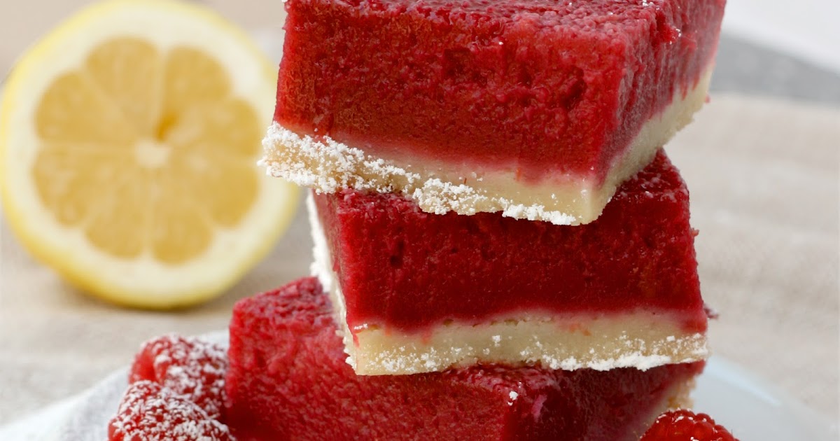 Improv Kitchen Raspberry Lemon Bars Improv Kitchen Raspberry Lemon Bars