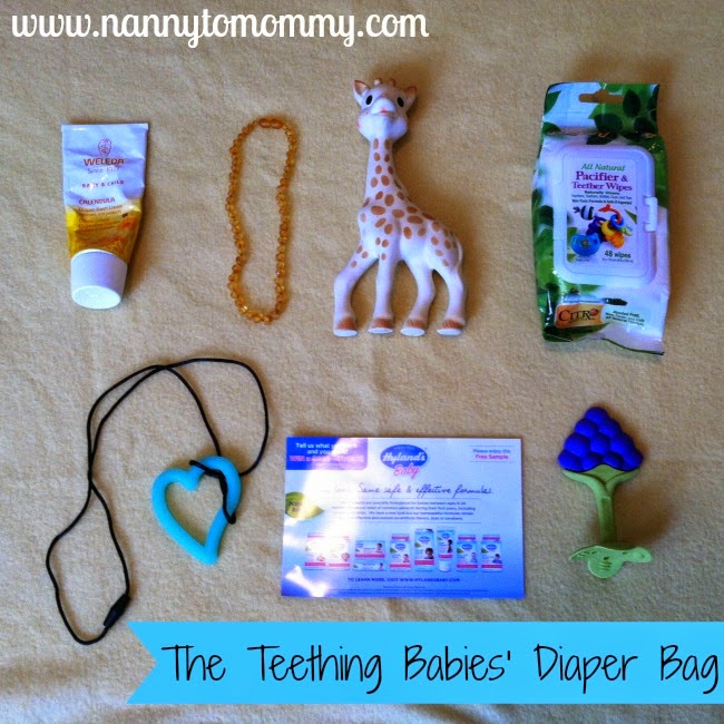 The Teething Baby's Diaper Bag {Munchables Teething Jewelry Giveaway