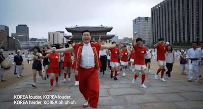 Psy Korea arms spread