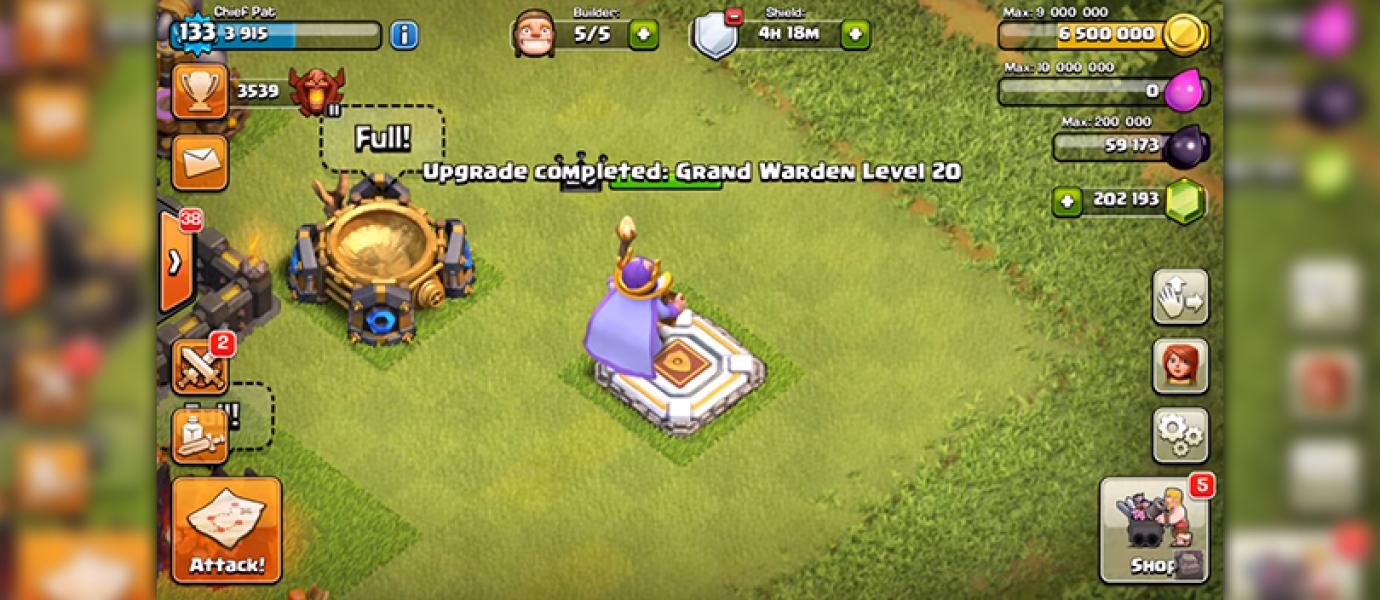 Terlanjur Kaya Orang Ini Buat Hero Grand Warden Level Dengan Ribuan Gems Terlanjur Kaya Orang Ini Buat Hero Grand Warden Level Dengan Ribuan Gems