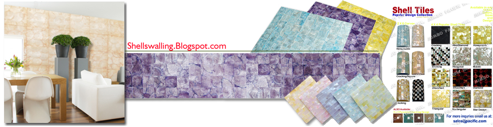 Shell Tiles, Capiz Walling Panels, Seashell Wallpapers, Philippine Shell Tile, Shell Tile Supplier
