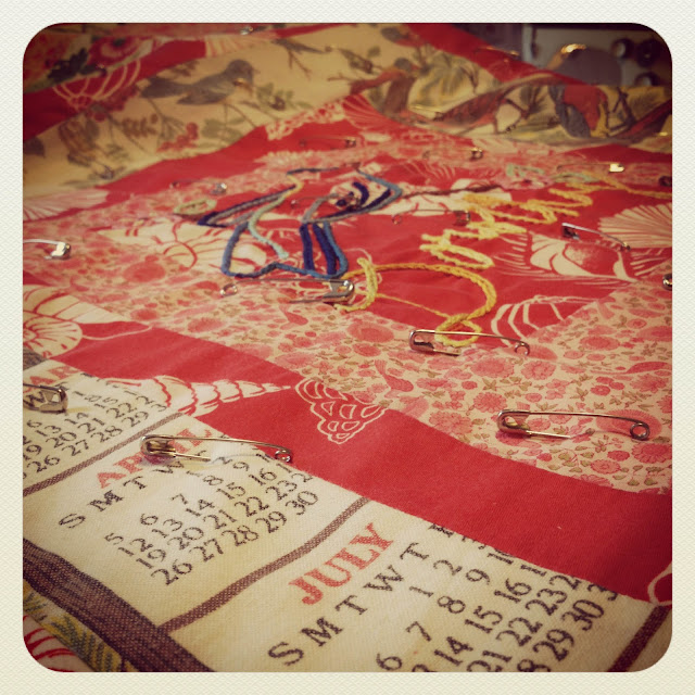 drop cloth Quilting....