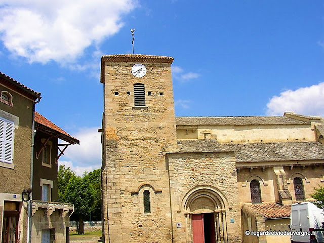 Eglise saint Médulphe de saint Myon. Façade sud