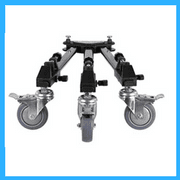 Tripod dolly for cameras