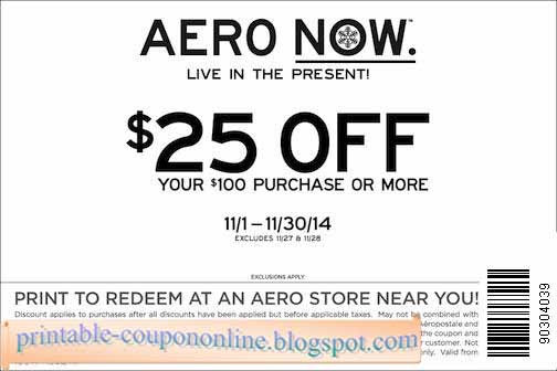 Printable Coupons 2021: Aeropostale Coupons